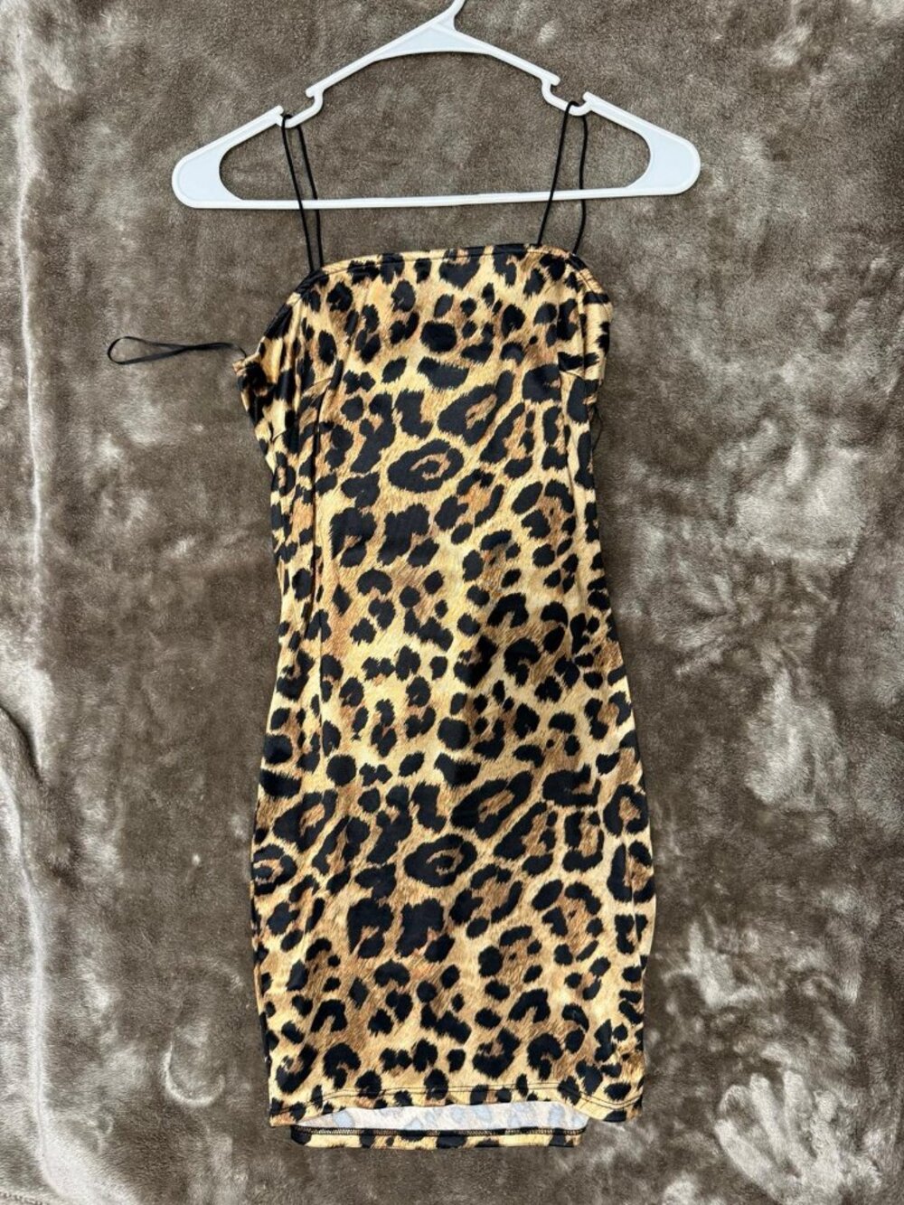 Spaghetti Strap Mini Dress